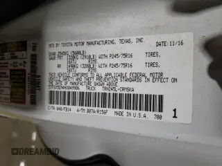 2017 Toyota Tacoma SR z VIN 5TFSX5EN4HX049906, wystawiony jako Copart lot #47266475 z przebiegiem 117 976 mil mil oraz Szkoda całkowita • Salvage title. Historia ofert i sprzedaży dostępna na DreamBid. Obrazek 13.