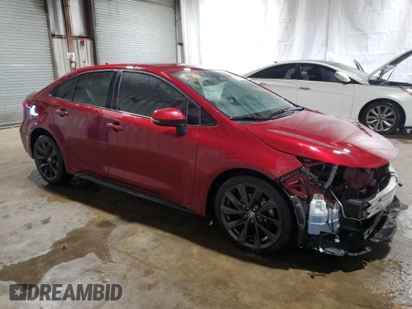 2023 Toyota Corolla SE with VIN 5YFS4MCE8PP155309, listed as a Copart auction lot 54670115 with 51,976 mi miles and Salvage Title. Bid and sale history available at DreamBid. Image 4.