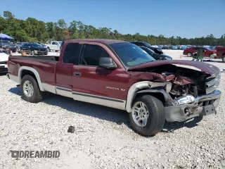 2001 Dodge Dakota Sport with VIN 1B7GL22N11S237838, listed as a Copart auction lot 75295524 with 0 mi miles and Salvage Title. Bid and sale history available at carsss.com. Image 4.