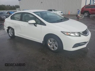 2014 Honda Civic Sedan LX with VIN 2HGFB2F55EH552374, listed as a Copart auction lot 79388144 with 37,565 mi miles and Salvage Title. Bid and sale history available at carsss.com. Image 4.