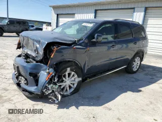 2021 Dodge Durango SXT z VIN 1C4RDJAG5MC520860, wystawiony jako Copart lot #48582615 z przebiegiem Nie podano mil oraz Nie do naprawy • Non repairable. Historia ofert i sprzedaży dostępna na DreamBid. Obrazek 1.