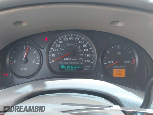2000 Chevrolet Impala with VIN 2G1WF52E9Y9330910, listed as a IAAI auction lot 41940930 with 232,467 mi miles and . Bid and sale history available at DreamBid. Image 7.