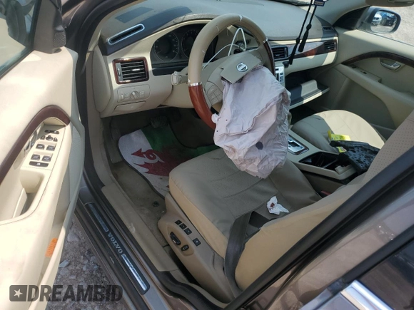 2007 Volvo S80 I6 with VIN YV1AS982571029940, listed as a Copart auction lot 66196974 with 188,945 mi miles and Salvage Title. Bid and sale history available at carsss.com. Image 8.