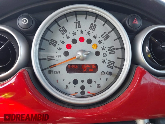 2006 MINI Convertible S with VIN WMWRH33596TK58563, listed as a IAAI auction lot 42210790 with 102,476 mi miles and . Bid and sale history available at DreamBid. Image 7.
