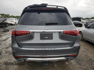 2022 Mercedes-Benz GLS 450 with VIN 4JGFF5KE7NA648429, listed as a Copart auction lot 70224934 with 45,323 mi miles and Salvage Title. Bid and sale history available at DreamBid. Image 6.