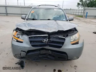 2009 Hyundai Santa Fe SE with VIN 5NMSH13EX9H281106, listed as a Copart auction lot 51635095 with 117,464 mi miles and Salvage Title. Bid and sale history available at carsss.com. Image 5.