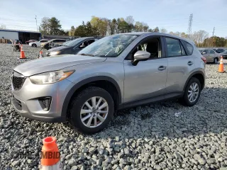 2015 Mazda CX-5 Sport with VIN JM3KE2BE3F0471350, listed as a Copart auction lot 51246575 with 212,928 mi miles and Salvage Title. Bid and sale history available at carsss.com. Image 1.