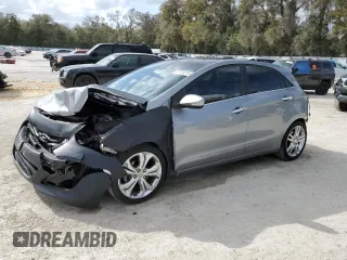 2014 Hyundai Elantra GT with VIN KMHD35LH0EU199182, listed as a Copart auction lot 47744015 with 121,324 mi miles and Salvage Title. Bid and sale history available at carsss.com. Image 1.