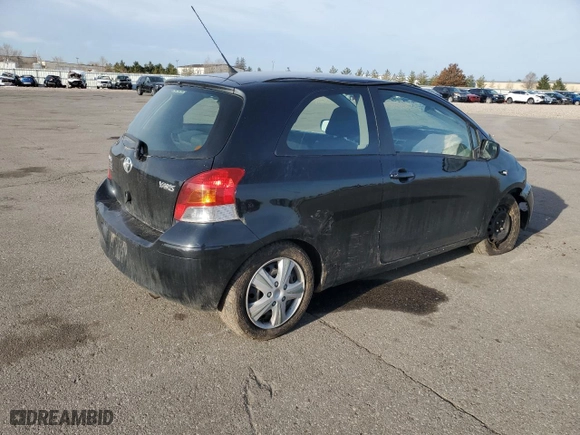 2009 Toyota Yaris with VIN JTDJT903295237406, listed as a Copart auction lot 47891815 with 251,094 mi miles and Salvage Title. Bid and sale history available at carsss.com. Image 3.