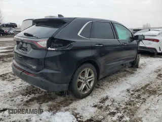2017 Ford Edge Titanium with VIN 2FMPK4K95HBB65205, listed as a Copart auction lot 42029765 with 0 mi miles and Non Repairable. Bid and sale history available at carsss.com. Image 3.