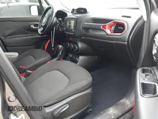 2016 Jeep Renegade Trailhawk with VIN ZACCJBCT0GPD72437, listed as a IAAI auction lot 42180021 with 115,427 mi miles and . Bid and sale history available at carsss.com. Image 5.