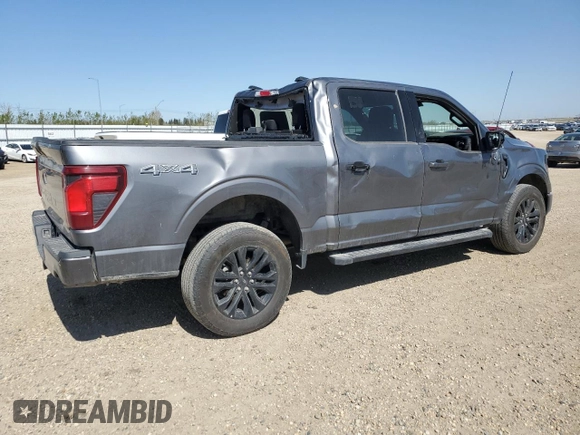 2024 Ford F-150 XLT with VIN 1FTFW3L8XRFA50880, listed as a Copart auction lot 55988475 with 28,170 mi miles and Clean Title. Bid and sale history available at DreamBid. Image 3.