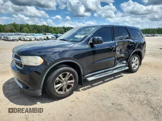 2012 Dodge Durango SXT with VIN 1C4RDHAG9CC257490, listed as a Copart auction lot 63479825 with 252,943 mi miles and Salvage title. Bid and sale history available at DreamBid. Image 1.