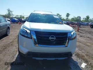 2023 Nissan Pathfinder SL with VIN 5N1DR3CCXPC273840, listed as a IAAI auction lot 42337002 with 34,963 mi miles and . Bid and sale history available at DreamBid. Image 6.
