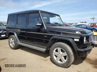 2003 Mercedes-Benz G with VIN WDCYR49E23X135498, listed as a Copart auction lot 53326085 with 173,667 mi miles and Salvage Title. Bid and sale history available at carsss.com. Image 4.