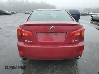 2006 Lexus IS 250 with VIN JTHBK262X65013954, listed as a Copart auction lot 55437155 with 158,395 mi miles and Clean Title. Bid and sale history available at DreamBid. Image 6.