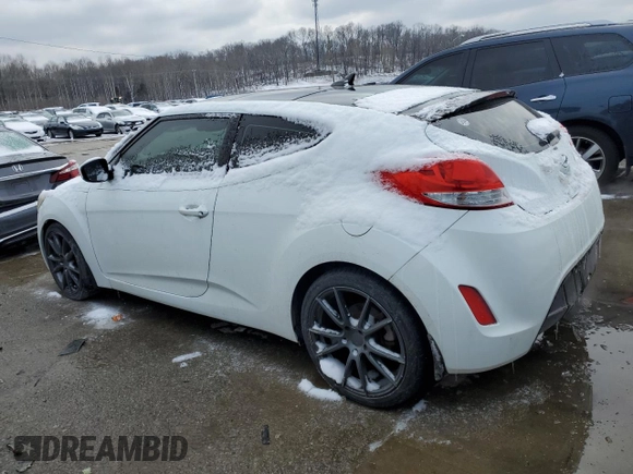 2012 Hyundai Veloster w/Red Int with VIN KMHTC6AD5CU030340, listed as a Copart auction lot 45793405 with 139,667 mi miles and Clean title. Bid and sale history available at DreamBid. Image 2.