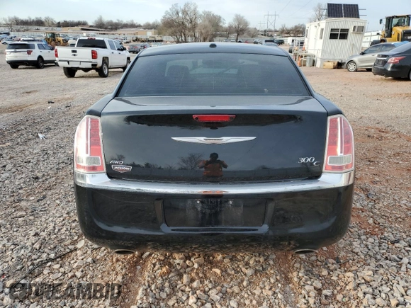 2014 Chrysler 300 C with VIN 2C3CCAKT3EH128712, listed as a Copart auction lot 47918235 with Not Provided miles and Salvage Title. Bid and sale history available at carsss.com. Image 6.