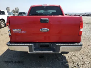 2006 Ford F-150 XLT with VIN 1FTRW12W96FB04831, listed as a Copart auction lot 63116385 with 111,162 mi miles and Salvage title. Bid and sale history available at DreamBid. Image 6.