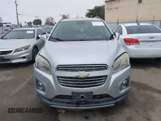 2015 Chevrolet Trax LTZ with VIN 3GNCJTSB7FL235895, listed as a IAAI auction lot 41279161 with 158,877 mi miles. Bid and sale history available at carsss.com. Image 12.