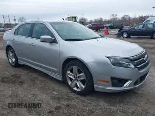 2011 Ford Fusion SPORT with VIN 3FAHP0DC1BR342102, listed as a IAAI auction lot 41704227 with 180,802 mi miles. Bid and sale history available at carsss.com. Image 1.