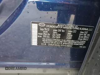 2023 Hyundai Santa Fe Limited with VIN 5NMS44AL9PH510032, listed as a Copart auction lot 42180375 with 20,802 mi miles and Salvage Title. Bid and sale history available at carsss.com. Image 14.