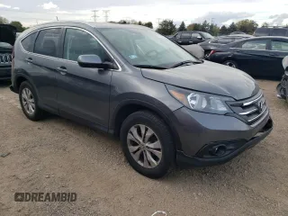 2014 Honda CR-V EX-L with VIN 2HKRM4H74EH648388, listed as a Copart auction lot 75747274 with 63,100 mi miles and Salvage Title. Bid and sale history available at carsss.com. Image 4.