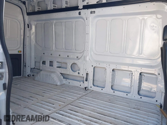 2023 Ford Transit Cargo with VIN 1FTBR2X82PKA33456, listed as a IAAI auction lot 41856428 with 54,088 mi miles and . Bid and sale history available at DreamBid. Image 8.