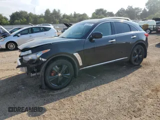 2011 Infiniti FX with VIN JN8AS1MW6BM140234, listed as a Copart auction lot 63779225 with 157,935 mi miles and Salvage title. Bid and sale history available at DreamBid. Image 1.