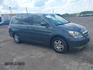 2006 Honda Odyssey EX-L с VIN 5FNRL386X6B446692, выставлен на аукционе IAAI как лот 42234258 с пробегом 180 000 миль миль и . История ставок и продаж доступна на DreamBid. Изображение 1.