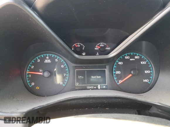 2021 Chevrolet Colorado 2WD Work Truck with VIN 1GCHSBEA4M1120510, listed as a Copart auction lot 49787535 with 120,432 mi miles and Salvage title. Bid and sale history available at DreamBid. Image 9.