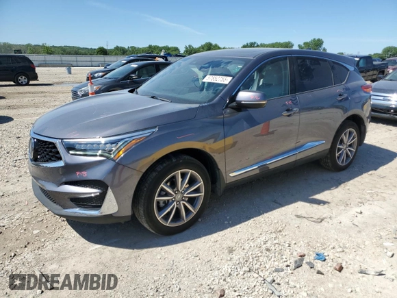 2019 Acura RDX Technology с VIN 5J8TC2H51KL005369, выставлен на аукционе Copart как лот 57852755 с пробегом 46 085 миль миль и Списание • Salvage title. История ставок и продаж доступна на DreamBid. Изображение 1.