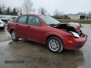 2005 Ford Focus S with VIN 1FAFP34N85W101259, listed as a Copart auction lot 49988555 with 0 mi miles and Salvage Title. Bid and sale history available at carsss.com. Image 4.