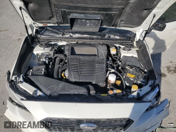 2021 Subaru WRX Premium with VIN JF1VA1C66M9805291, listed as a Copart auction lot 87717285 with 43,462 mi miles and Salvage Title. Bid and sale history available at carsss.com. Image 12.