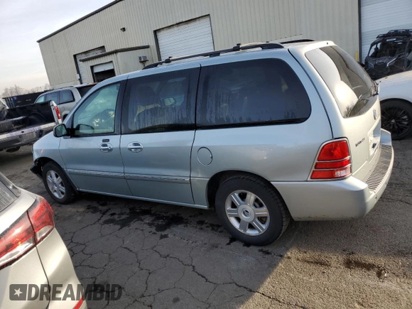 2005 Mercury Monterey z VIN 2MRDA22295BJ05776, wystawiony jako Copart lot #43746445 z przebiegiem 128 450 mil mil oraz Szkody całkowita. Historia ofert i sprzedaży dostępna na DreamBid. Obrazek 2.