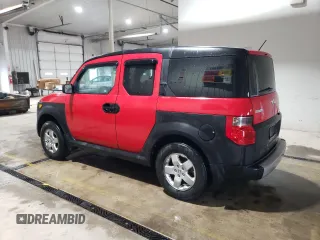 2006 Honda Element EX with VIN 5J6YH28696L020894, listed as a Copart auction lot 51761255 with 232,596 mi miles and Salvage Title. Bid and sale history available at DreamBid. Image 2.