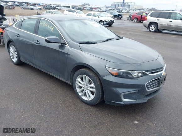 2018 Chevrolet Malibu LT with VIN 1G1ZD5ST0JF219533, listed as a IAAI auction lot 41680608 with 117,008 mi miles. Bid and sale history available at carsss.com. Image 1.