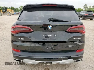 2022 BMW X5 xDrive40i with VIN 5UXCR6C01N9K79249, listed as a Copart auction lot 59142615 with 46,758 mi miles and Salvage title. Bid and sale history available at DreamBid. Image 6.