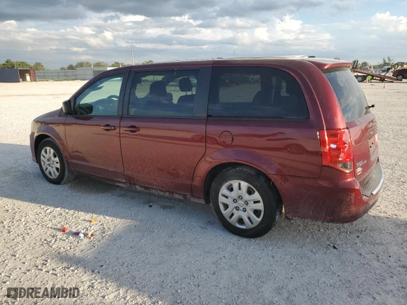 2018 Dodge Grand Caravan SE with VIN 2C4RDGBG4JR273108, listed as a Copart auction lot 78760504 with 0 mi miles and Non Repairable. Bid and sale history available at carsss.com. Image 2.