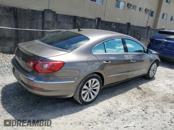 2012 Volkswagen CC Sport PZEV with VIN WVWMP7AN4CE516224, listed as a Copart auction lot 64900354 with 101,533 mi miles and Salvage Title. Bid and sale history available at carsss.com. Image 3.