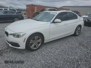 2018 BMW 3 Series 330i with VIN WBA8B9G57JNU96404, listed as a Copart auction lot 50050065 with 83,519 mi miles and Salvage Title. Bid and sale history available at carsss.com. Image 1.