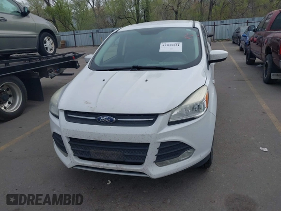2013 Ford Escape SE with VIN 1FMCU9G98DUD55700, listed as a IAAI auction lot 42035531 with 189,010 mi miles. Bid and sale history available at carsss.com. Image 6.
