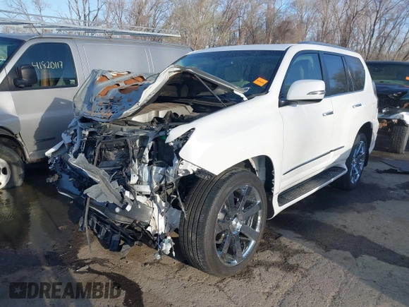 2017 Lexus GX with VIN JTJJM7FX2H5173021, listed as a IAAI auction lot 41833731 with 60,601 mi miles. Bid and sale history available at carsss.com. Image 18.