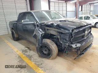 2012 Ram 1500 Sport with VIN 1C6RD7MT0CS128506, listed as a Copart auction lot 53138215 with 217,178 mi miles and Salvage title. Bid and sale history available at DreamBid. Image 4.