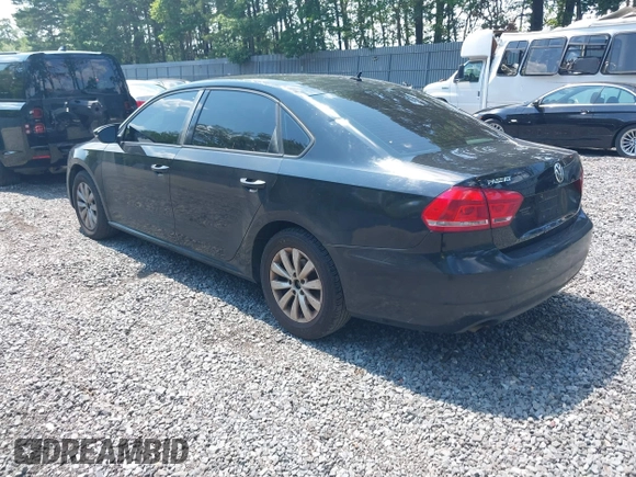 2012 Volkswagen Passat S with VIN 1VWAP7A38CC071304, listed as a IAAI auction lot 42636605 with 240,460 mi miles and . Bid and sale history available at DreamBid. Image 3.