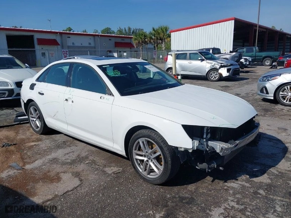 2017 Audi A4 ultra Premium with VIN WAUGMAF41HN055460, listed as a IAAI auction lot 41865439 with 65,142 mi miles. Bid and sale history available at carsss.com. Image 1.