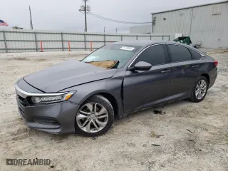 2018 Honda Accord Sedan LX 1.5T with VIN 1HGCV1F13JA240452, listed as a Copart auction lot 41778845 with 150,997 mi miles and Salvage Title. Bid and sale history available at carsss.com. Image 1.