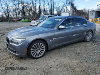2012 BMW 7 Series 750i xDrive with VIN WBAKC6C55CDX99603, listed as a Copart auction lot 50835645 with 135,509 mi miles and Salvage Title. Bid and sale history available at DreamBid. Image 1.