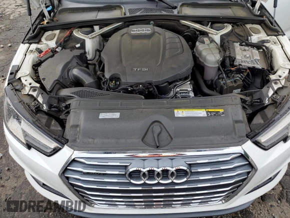 2019 Audi A4 Premium with VIN WAUDNAF43KN013847, listed as a Copart auction lot 59956405 with 54,786 mi miles and Salvage title. Bid and sale history available at DreamBid. Image 11.
