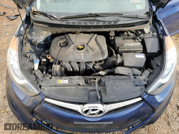 2013 Hyundai Elantra Coupe GS PZEV with VIN KMHDH6AE8DU011362, listed as a Copart auction lot 83371984 with 177,176 mi miles and Salvage Title. Bid and sale history available at carsss.com. Image 11.